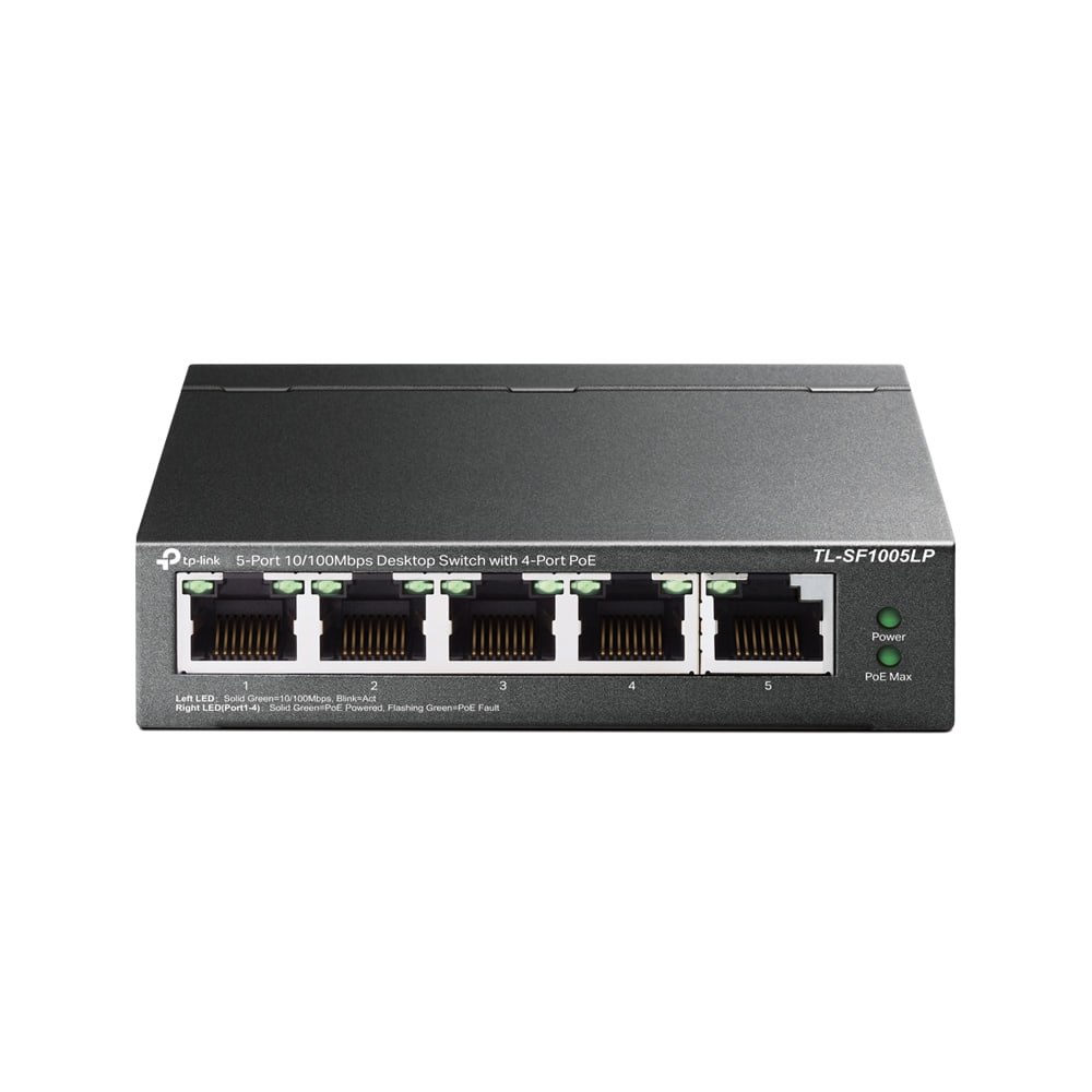 سوییچ 5 پورت با 4 پورت POE تی پی لینک مدل TL-SF1005LP — تصویر ۳