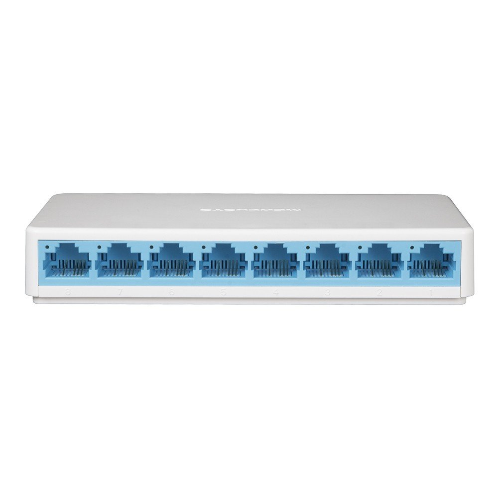 سوئیچ 8 پورت 10/100Mbps مرکوسیس مدل MS108 — تصویر ۲