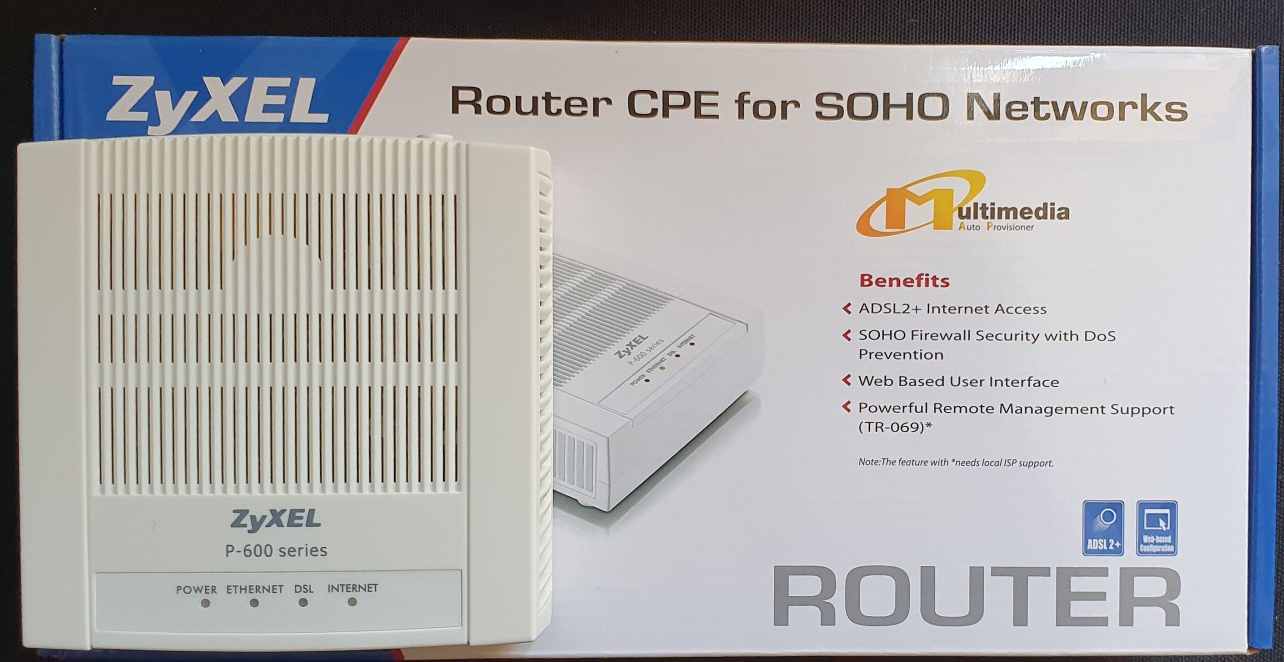 مودم ADSL2 Plus زایکسل مدل P-650R-T1 V3 — تصویر ۳