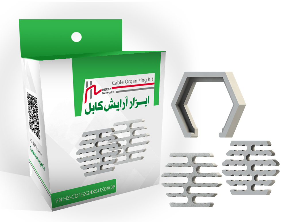 کیت ابزار آرایش کابل شبکه — تصویر ۲