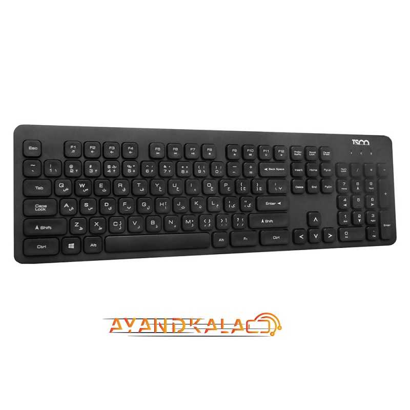 کیبورد بی سیم تسکو مدل TK7003W