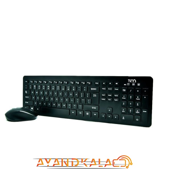 ماوس و کیبورد بیسیم تسکو مدل TKM7011WN