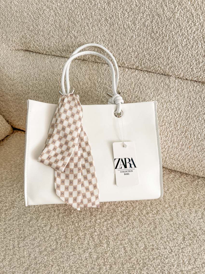 کیف بند گره ای سفید 100182