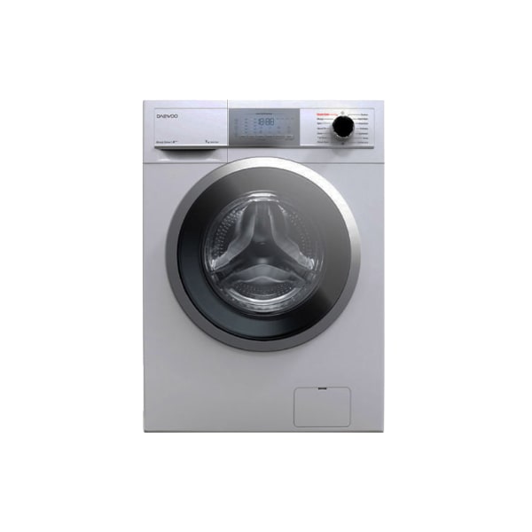 ماشین لباسشویی دوو مدل DWK-8102 ظرفیت 8 کیلوگرم سیلور