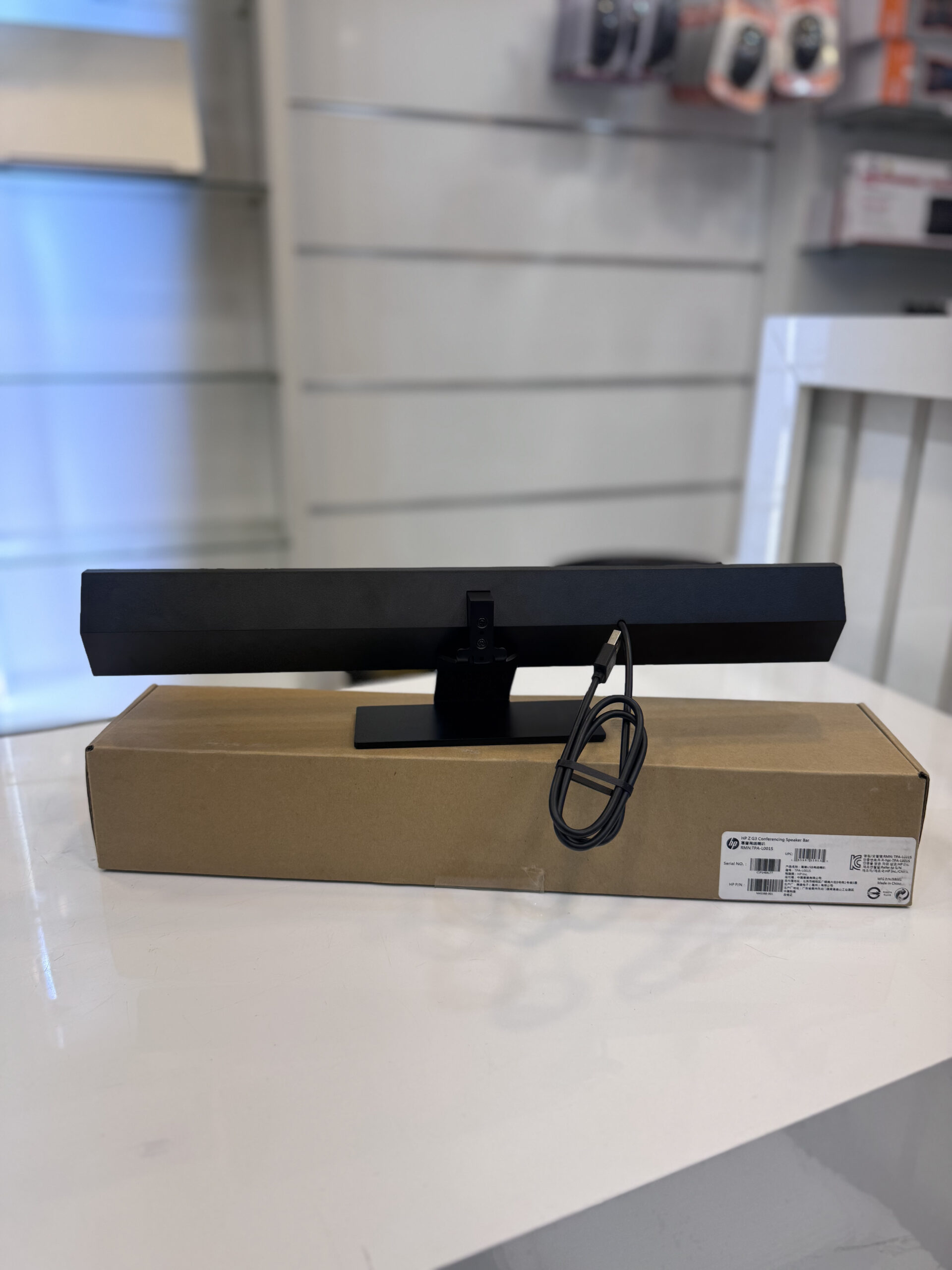 اسپیکرفون کنفرانس HP Z G3 Conference Bar (اپن‌باکس) | با جعبه و پایه — تصویر ۴