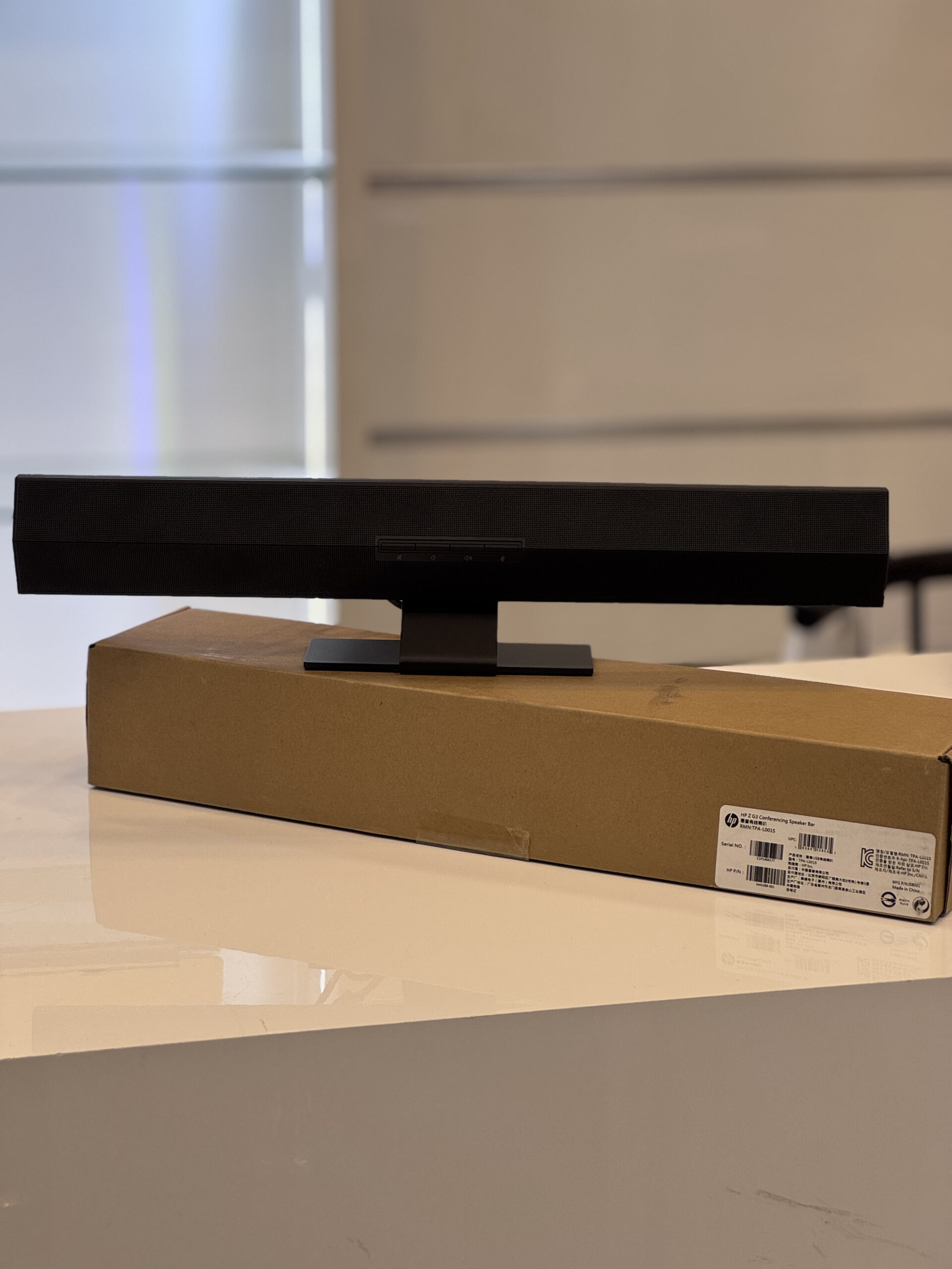 اسپیکرفون کنفرانس HP Z G3 Conference Bar (اپن‌باکس) | با جعبه و پایه — تصویر ۳