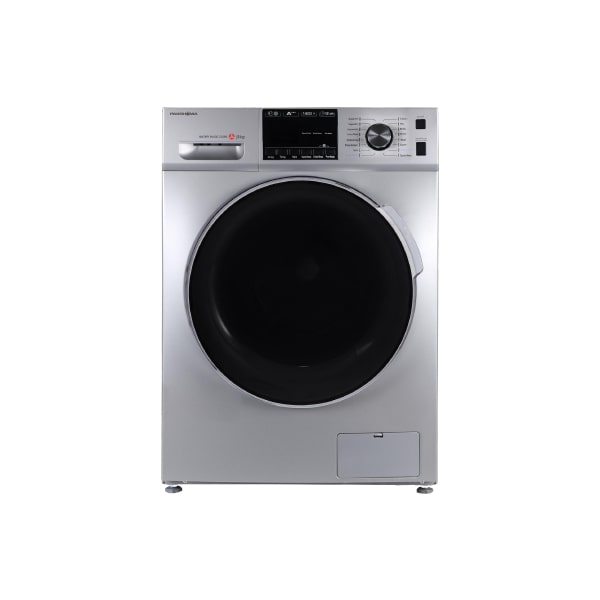 ماشین لباسشویی پاکشوما مدل TFU-84407 ظرفیت 8 کیلوگرم سیلور