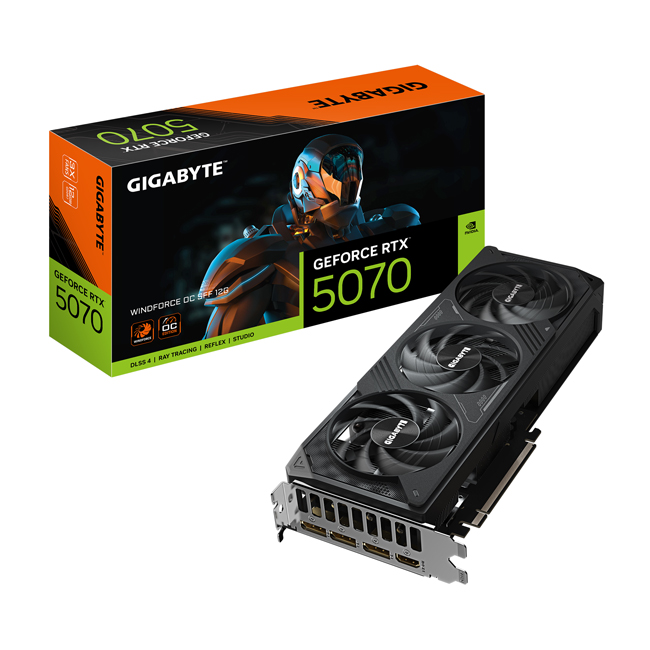 کارت گرافیک گیگابایت RTX 5070 WINDFORCE