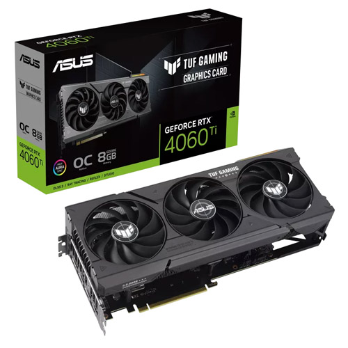 کارت گرافیک ایسوس TUF Gaming RTX 4060 TI OC Edition 8GB