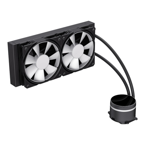 خنک کننده مایع پردازنده گیم مکس IceBurg 240 Infinity Black — تصویر ۸