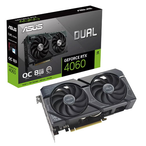 کارت گرافیک 4060 ایسوس DUAL 8GB OC