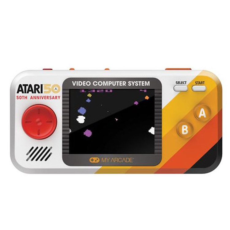 کنسول دستی My Arcade Pocket Player Pro – نسخه 50 سالگی آتاری