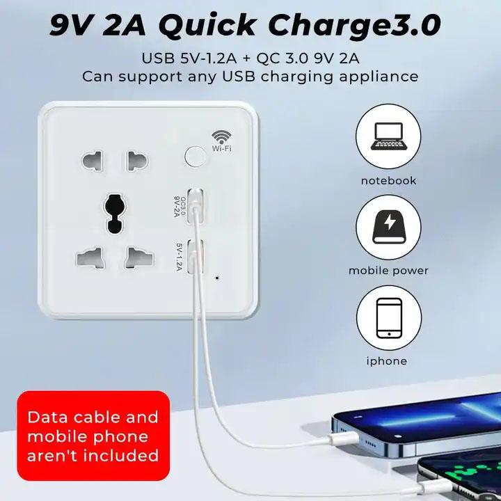 پریز هوشمند توکار تویا HC Pro مدل WSP2W — تصویر ۶
