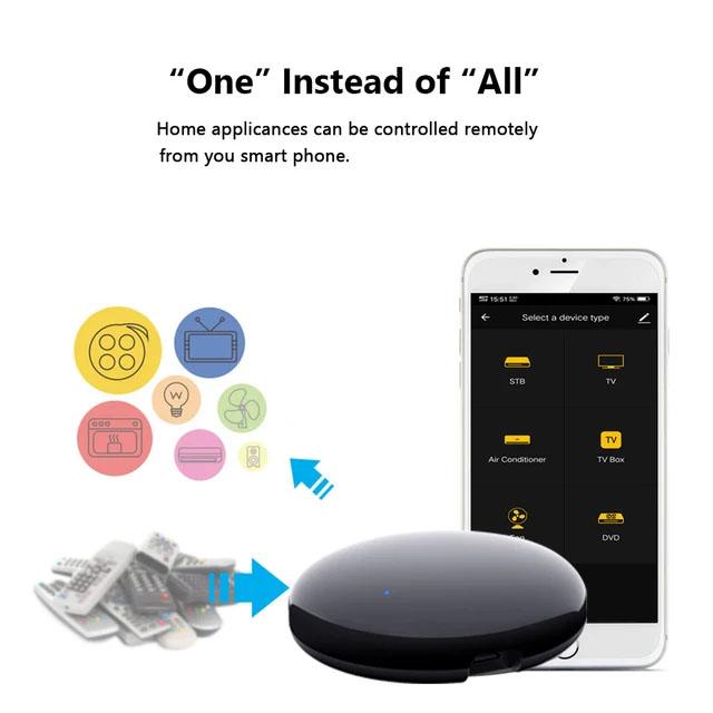 کنترلر IR با سنسور دما رطوبت تویا HC Pro — تصویر ۴