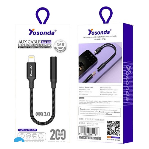 جک 3.5 آیفون YOSONDA YXD-M25