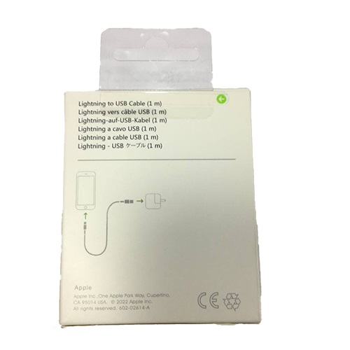 کابل شارژ لایتنینگ اورجینال آیفون USB to Lightning مدل MD818ZM/A — تصویر ۳