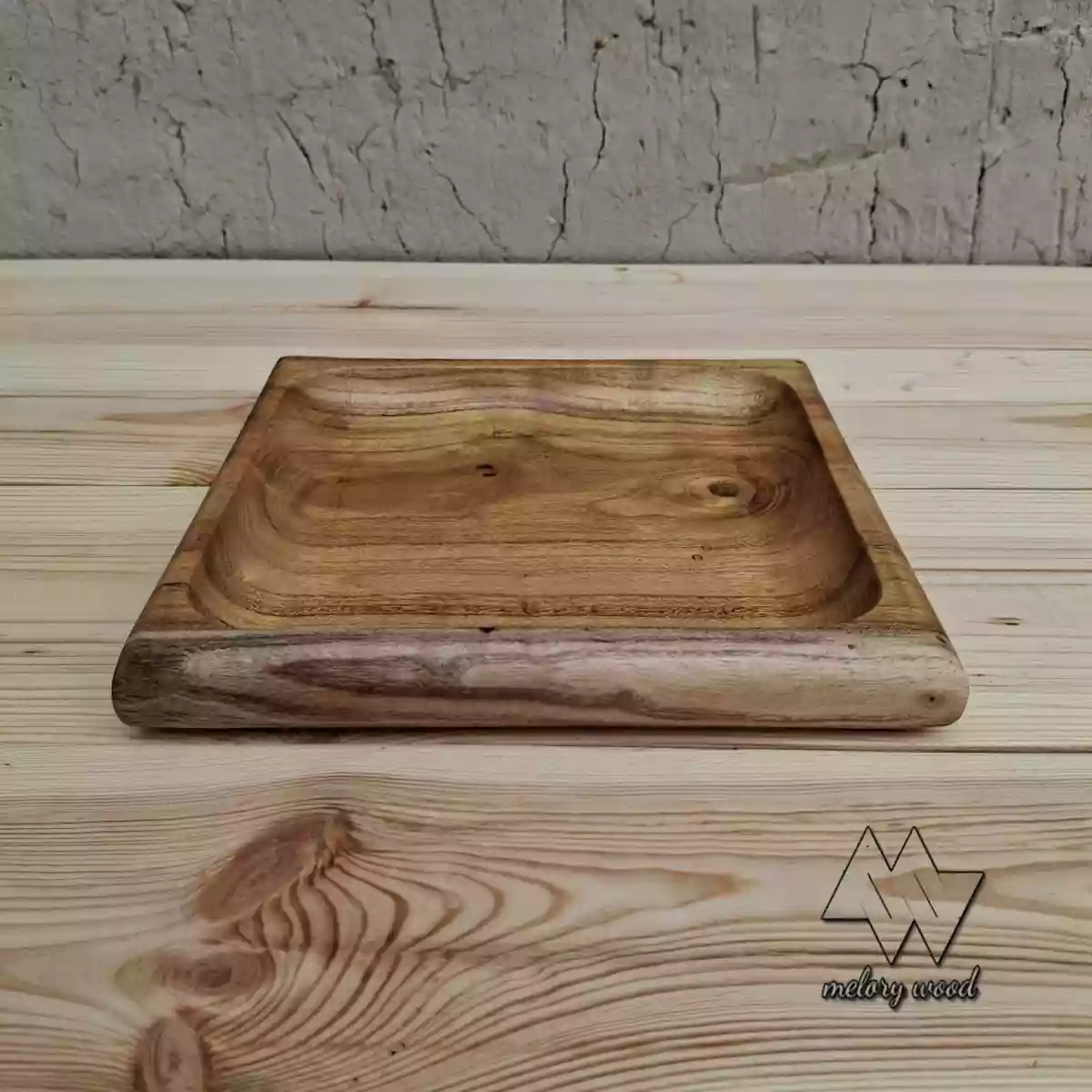 ظرف سرو چوبی کد d328 — تصویر ۴