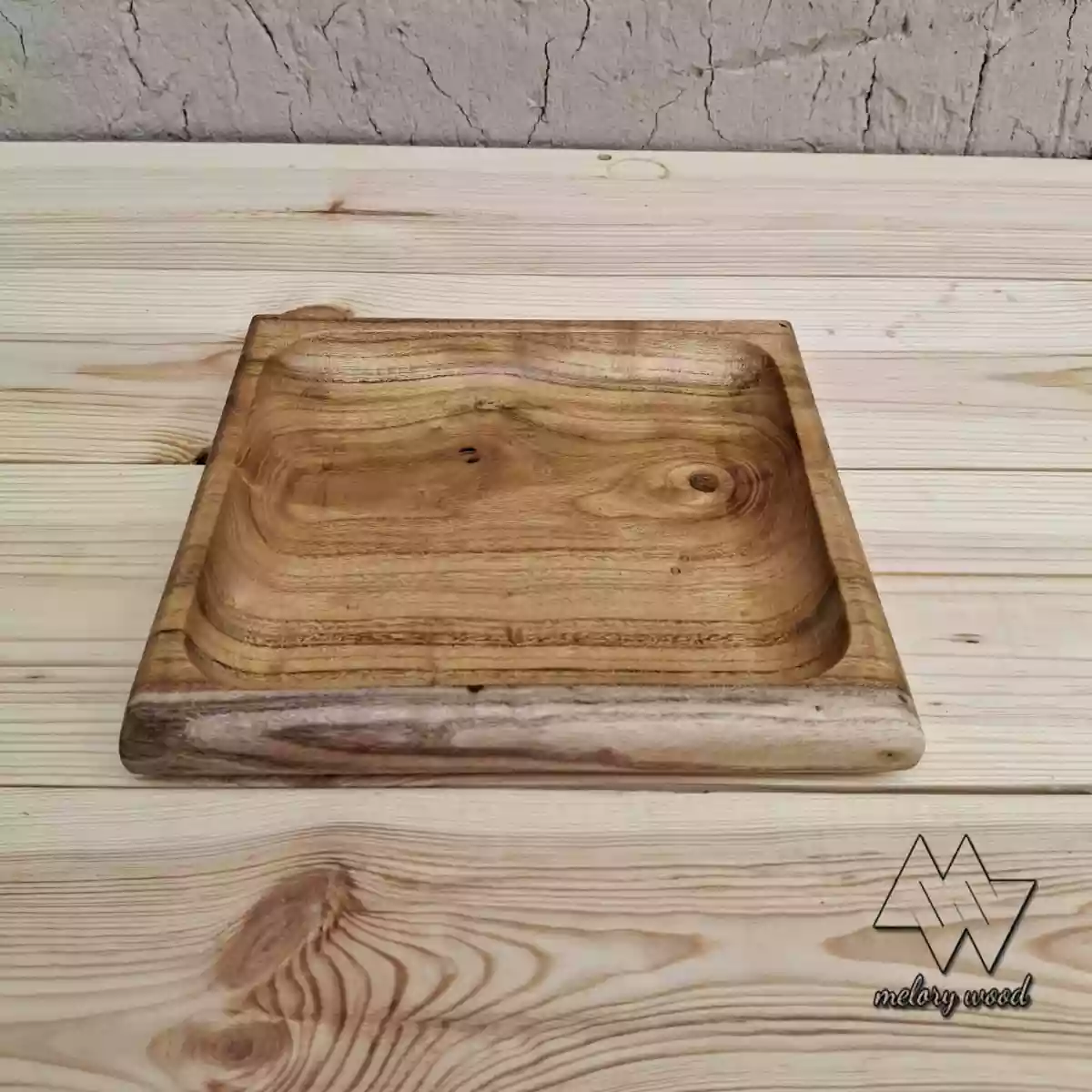 ظرف سرو چوبی کد d328 — تصویر ۳
