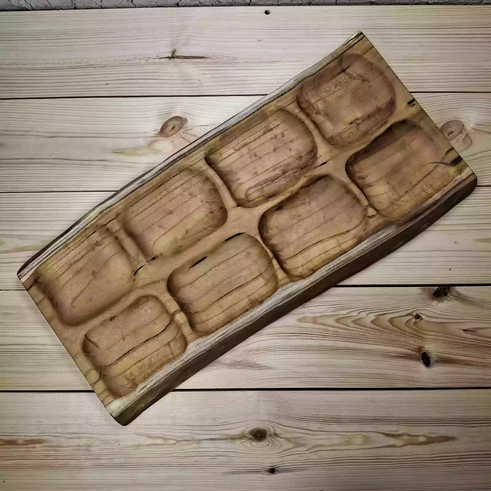 اردو خوری چوبی کد d182 — تصویر ۲