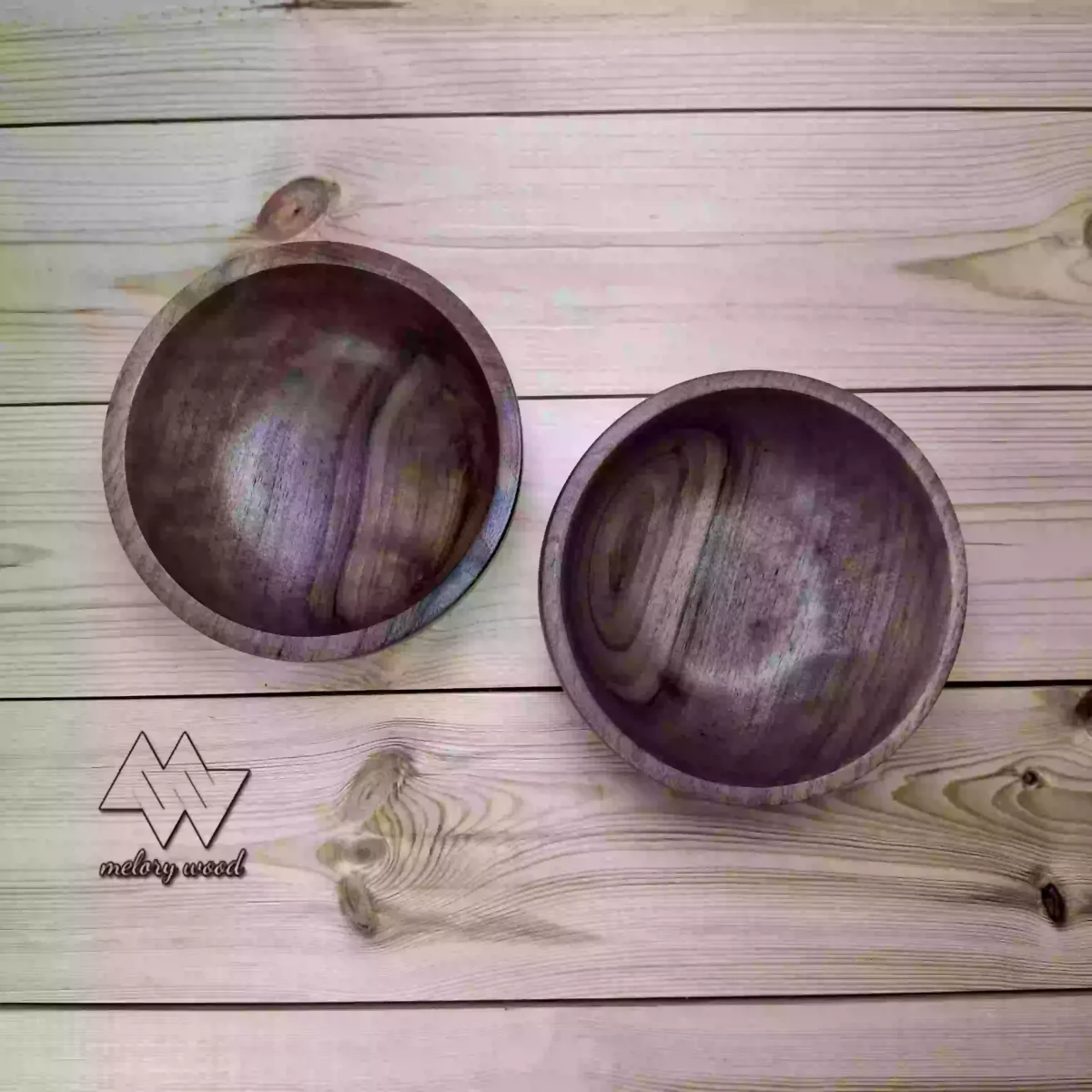 کاسه چوبی کد d299 — تصویر ۲