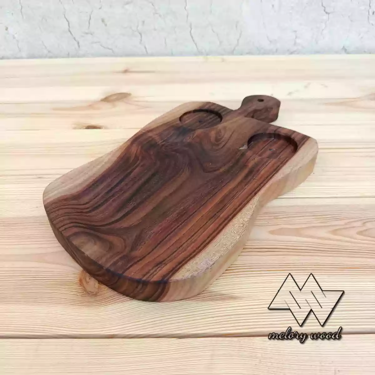 جای کاپ قهوه چوبی کد d284 — تصویر ۳