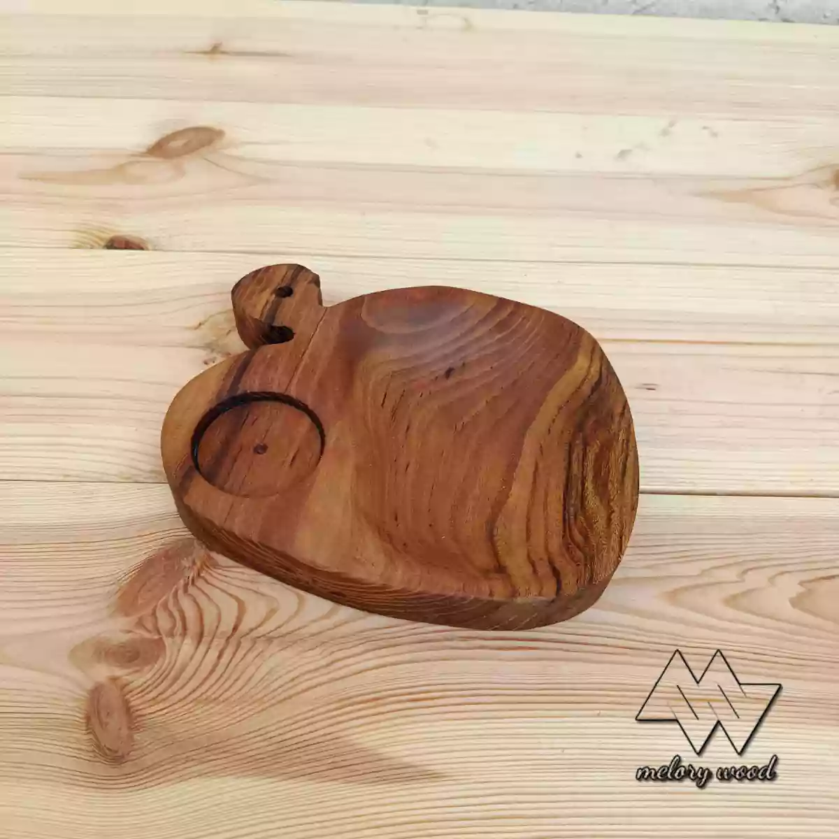 جای کاپ قهوه چوبی کد d270 — تصویر ۴