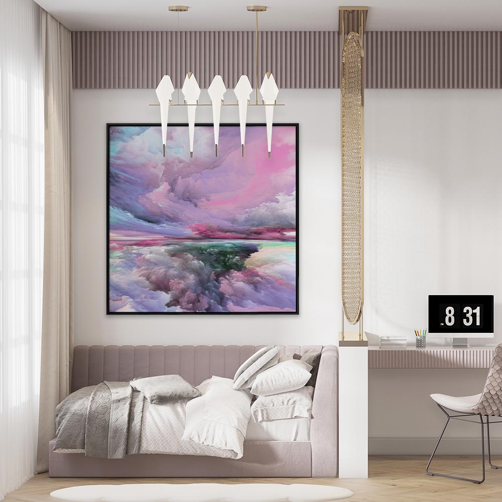 تابلو نقاشی رنگارنگ T11019710 — تصویر ۳
