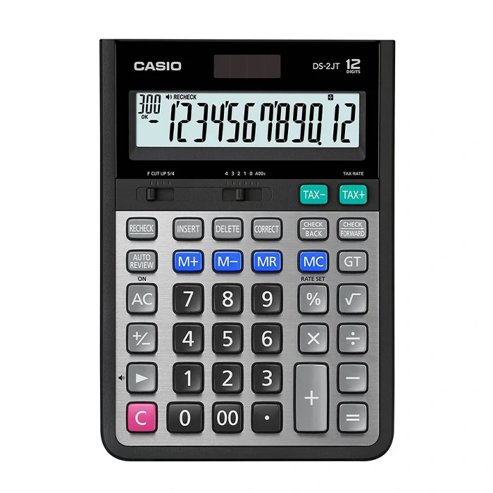 ماشین حساب کاسیو مدل DS-2JT