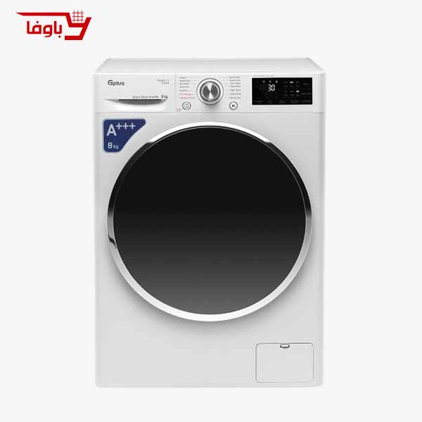 ماشین لباسشویی جی پلاس | 8 کیلویی | مدل P880 | موتور دایرکت درایو