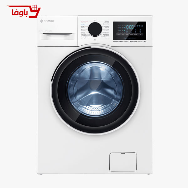ماشین لباسشویی اسنوا | 8 کیلویی | مدل SWM-84W30 / SWM-84S30 | سری هارمونی اسپید