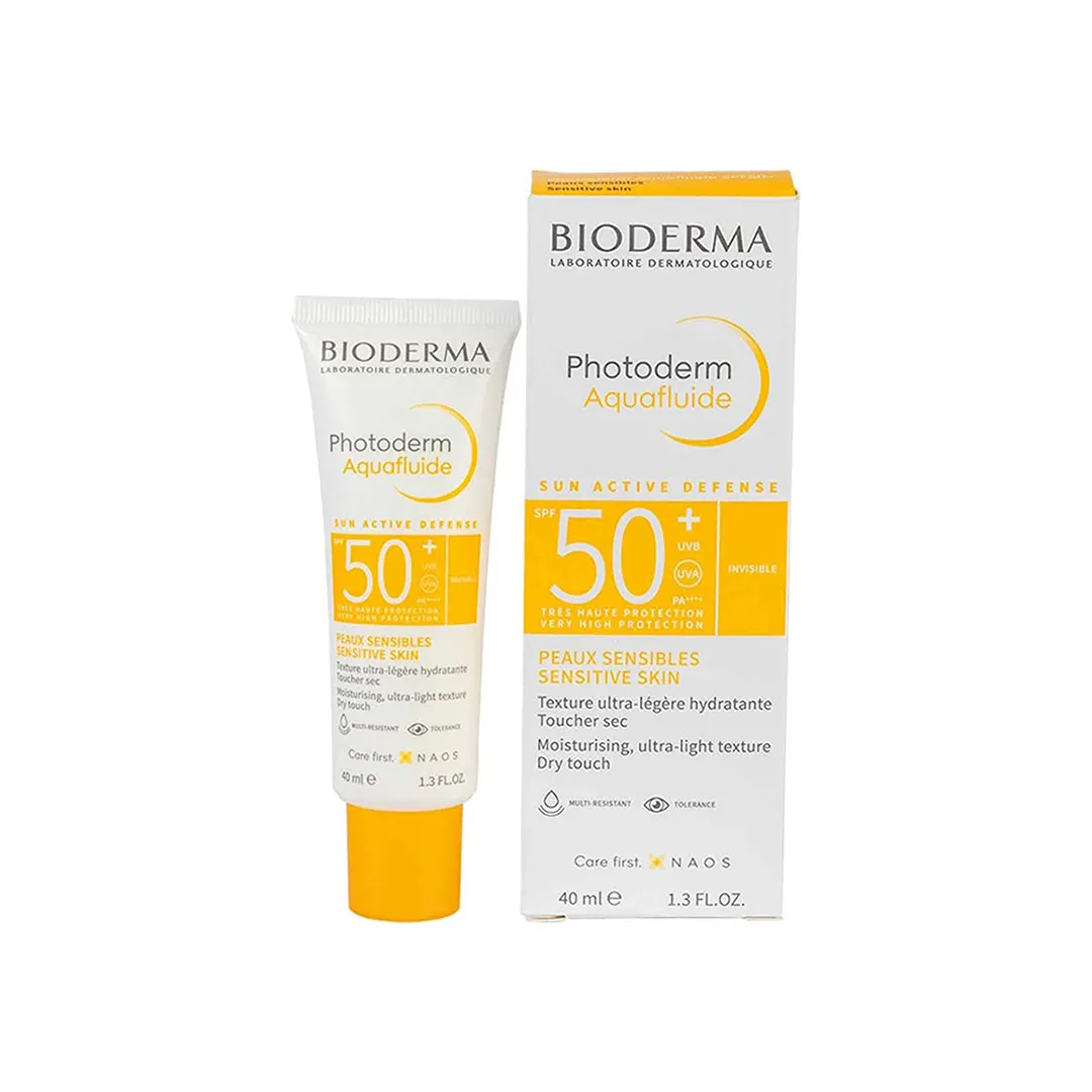 پکیج ضد آفتاب بایودرما Photoderm Aquafluide حجم 40 میلی لیتری + محلول پاک کننده Sensibio H2O حجم 100 میلی لیتری — تصویر ۷