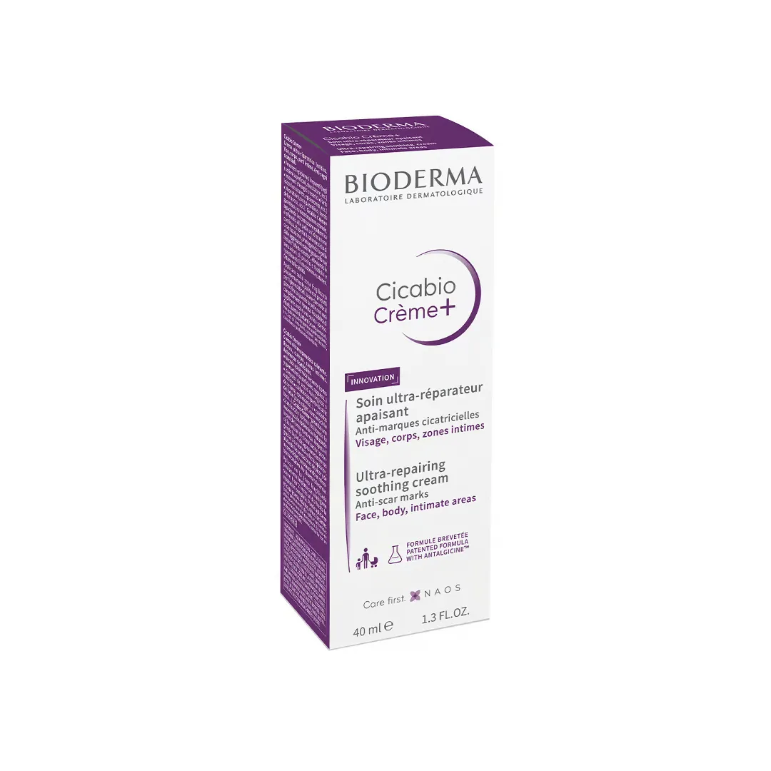 کرم ترمیم کننده دست و صورت بایودرما +Cicabio Cream حجم 40 میلی لیتری — تصویر ۴