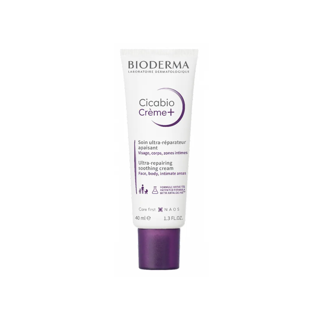 کرم ترمیم کننده دست و صورت بایودرما +Cicabio Cream حجم 40 میلی لیتری — تصویر ۲
