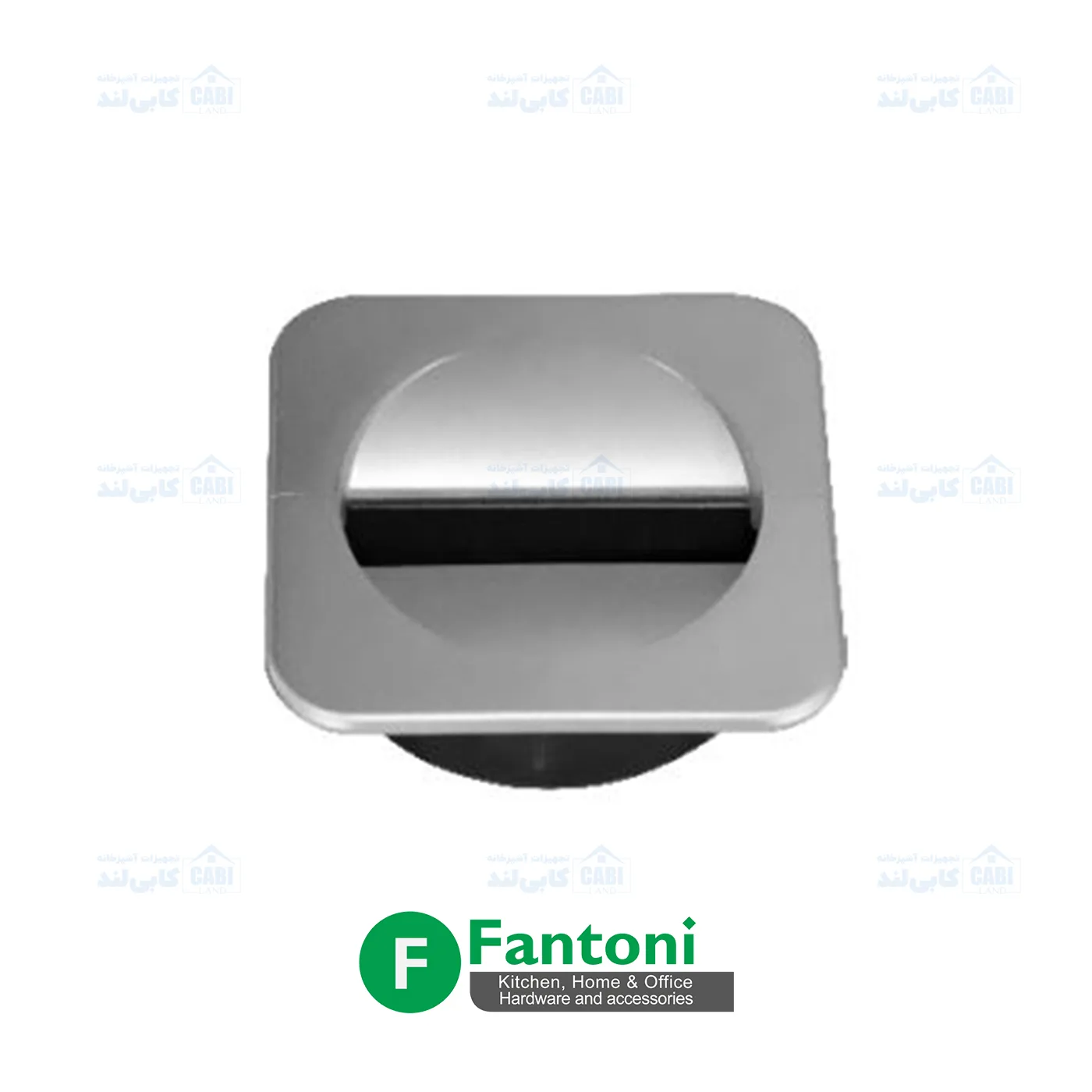 داکت مربع رومیزی PVC رنگ سلور پودری فانتونی T391