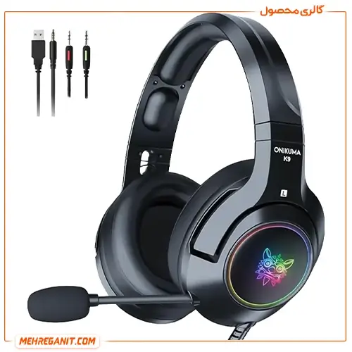 هدست گیمینگ اونیکوما مدل K9 — تصویر ۴