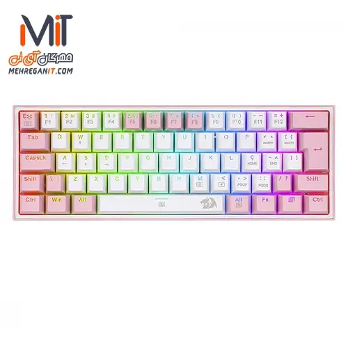 کیبورد گیمینگ ردراگون مدل FIZZ K617 WP RGB