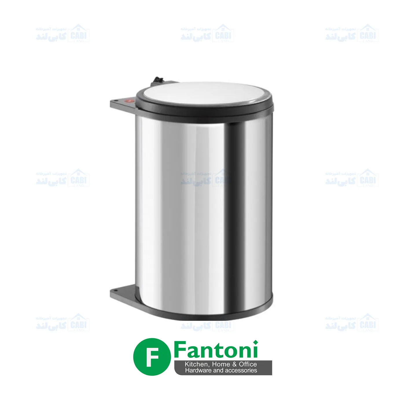 سطل چند منظوره توکار لولایی هایلو کد 372010 مدل بیگ باکس جهت یونیت عرض 400mm فانتونی Q440 — تصویر ۴