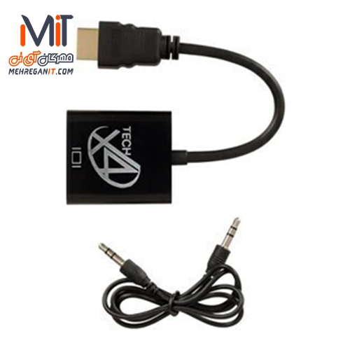 کابل تبدیل VGA TO HDMI برند X4TECH
