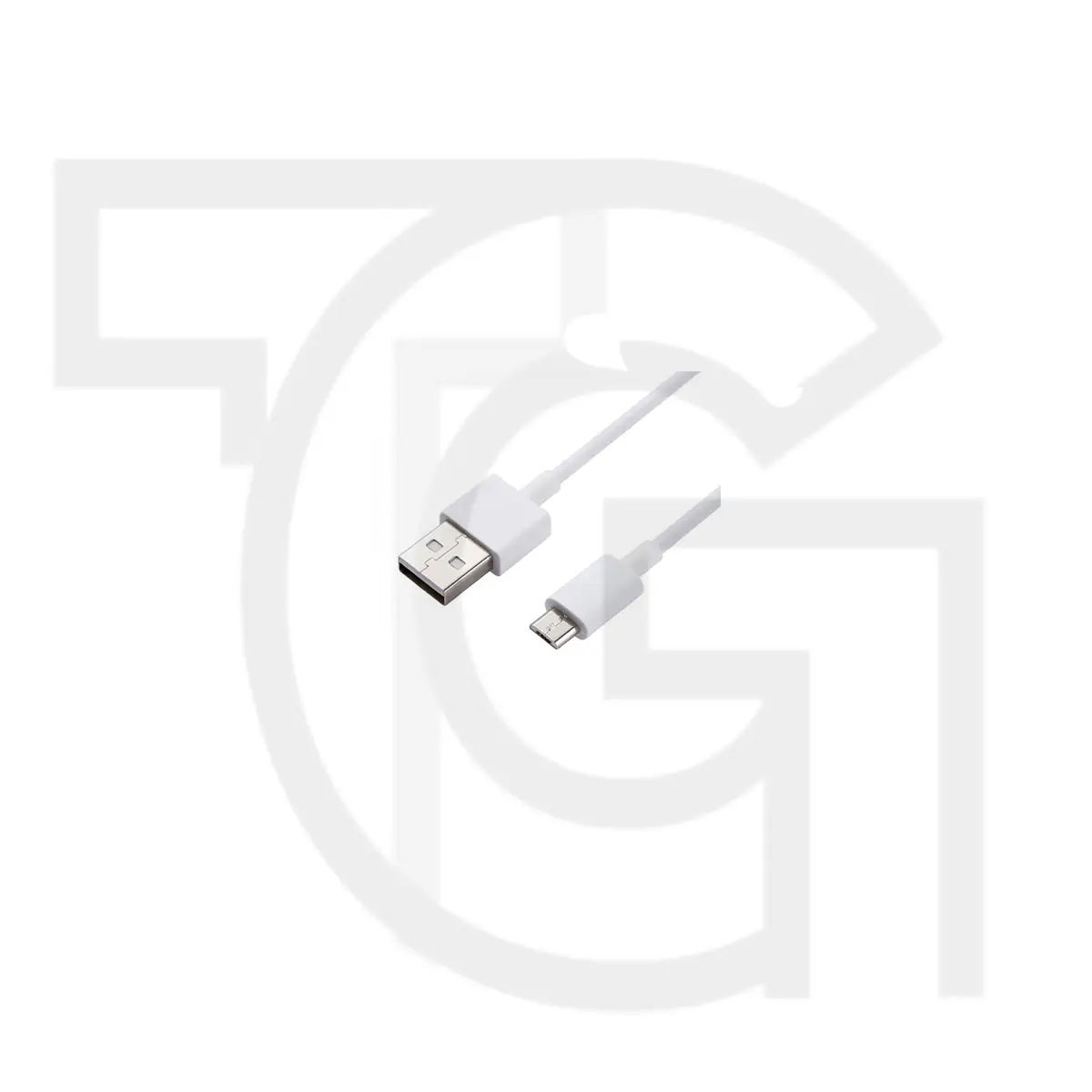 کابل شارژر شیائومی‌ (سفید)(USB Type-A to USB Type-B) Cable Charger Xiaomi