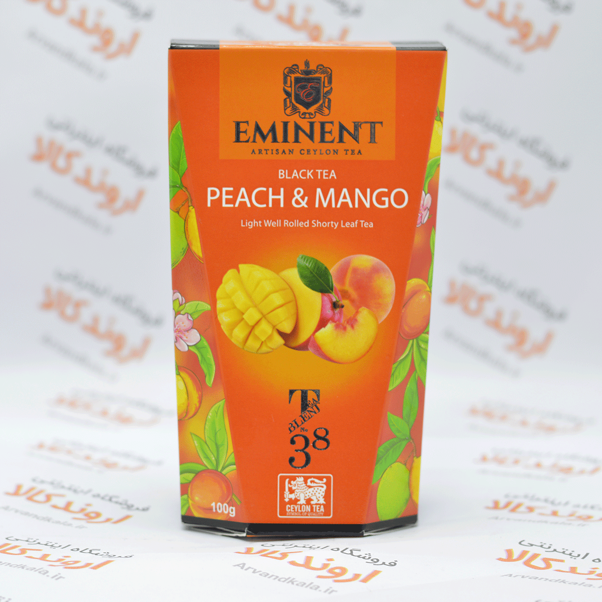 چای سیاه امیننت Eminent مدل Peach &amp; Mango