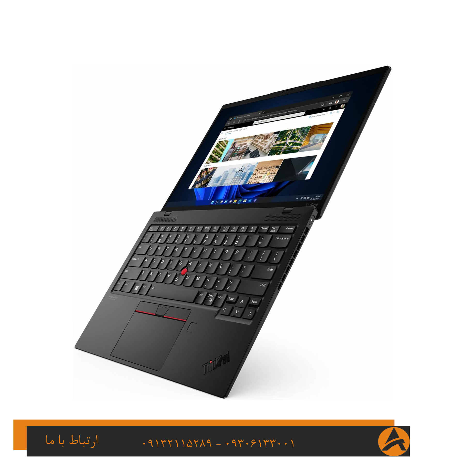 لپ تاپ اپن باکس لنوو مدل LENOVO THINKPAD X1NANO GEN2 TOUCH -i7 16G 512GB SSD IRIS XE