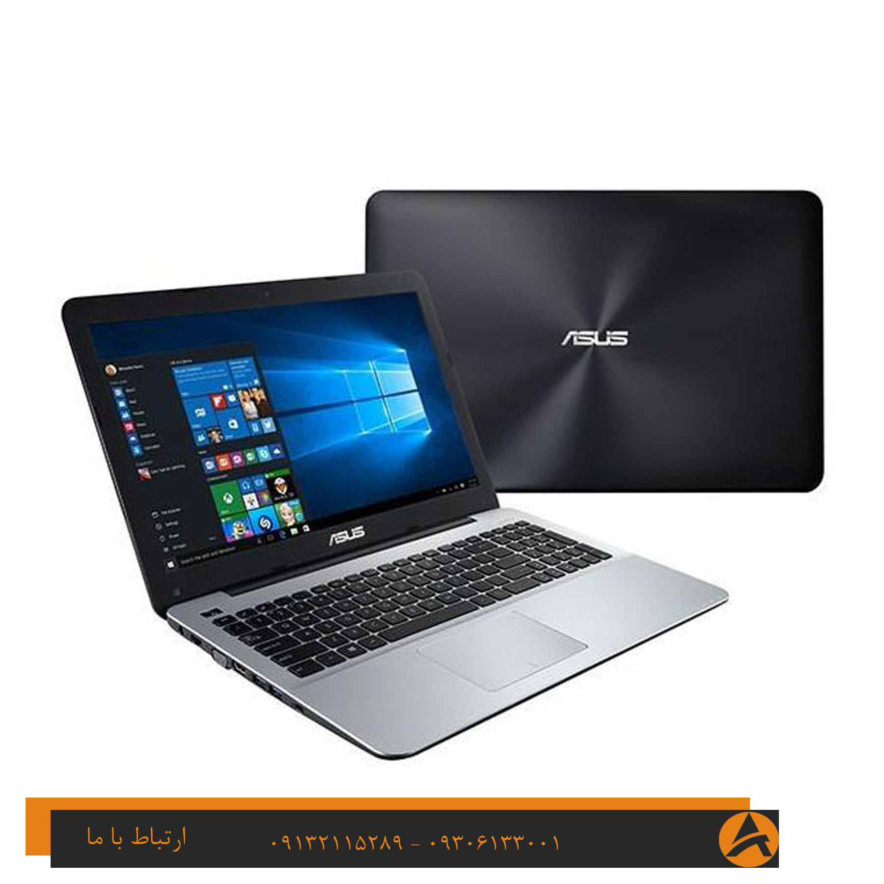 لپ تاپ اپن باکس ایسوس مدل ASUS X555QG -a12 12G 256GB SSD 2gb amd +1gb amd