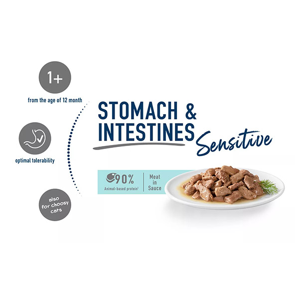 پوچ گربه با گوارش حساس هپی کت – Happy cat Stomach &amp; Intestine — تصویر ۳