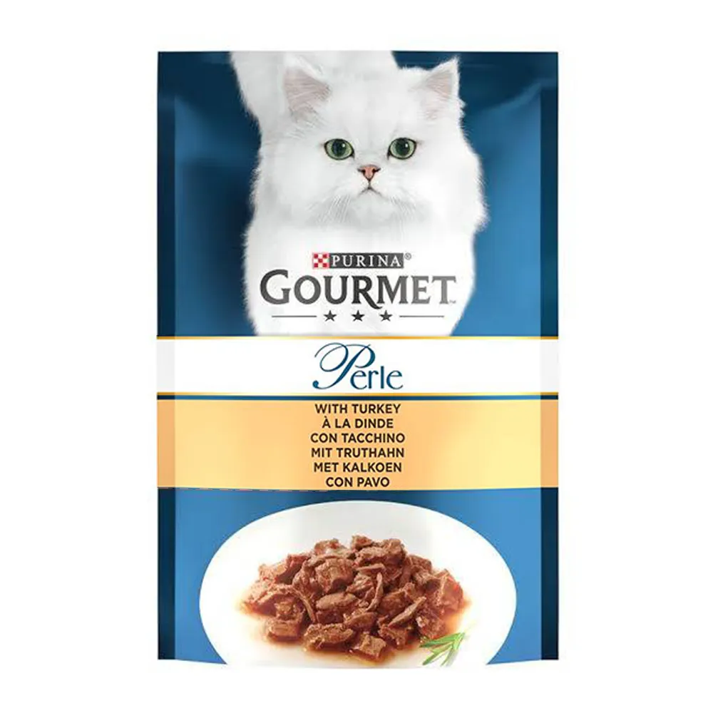 پوچ گربه با طعم بوقلمون گورمت – Gourmet Turkey