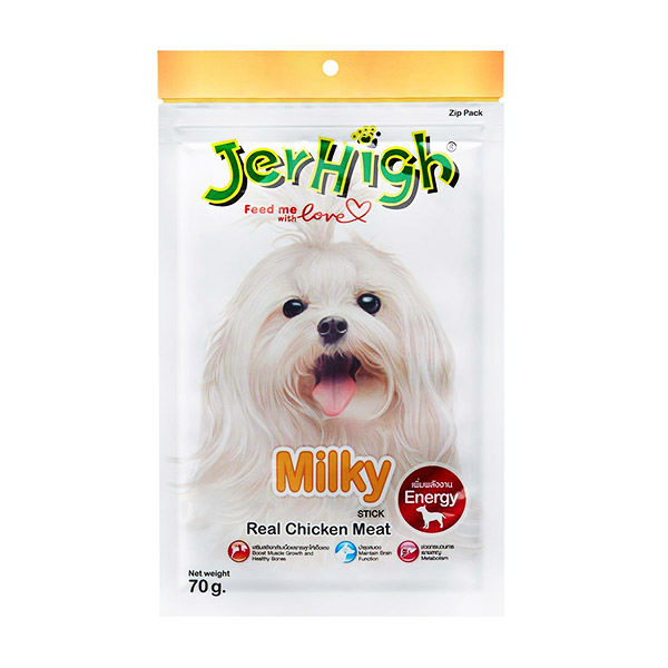 تشویقی سگ با طعم شیر جرهای – JerHigh Milky