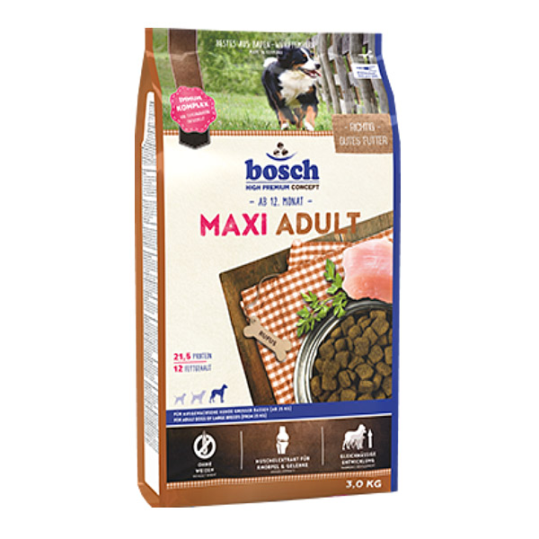 غذای سگ نژاد بزرگ بوش – Bosch Maxi Adult
