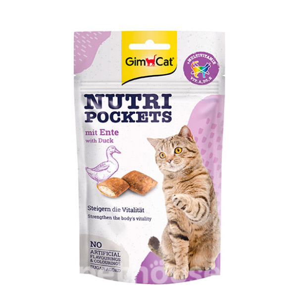 تشویقی گربه نوتری با طعم اردک جیم کت Nutri Duck