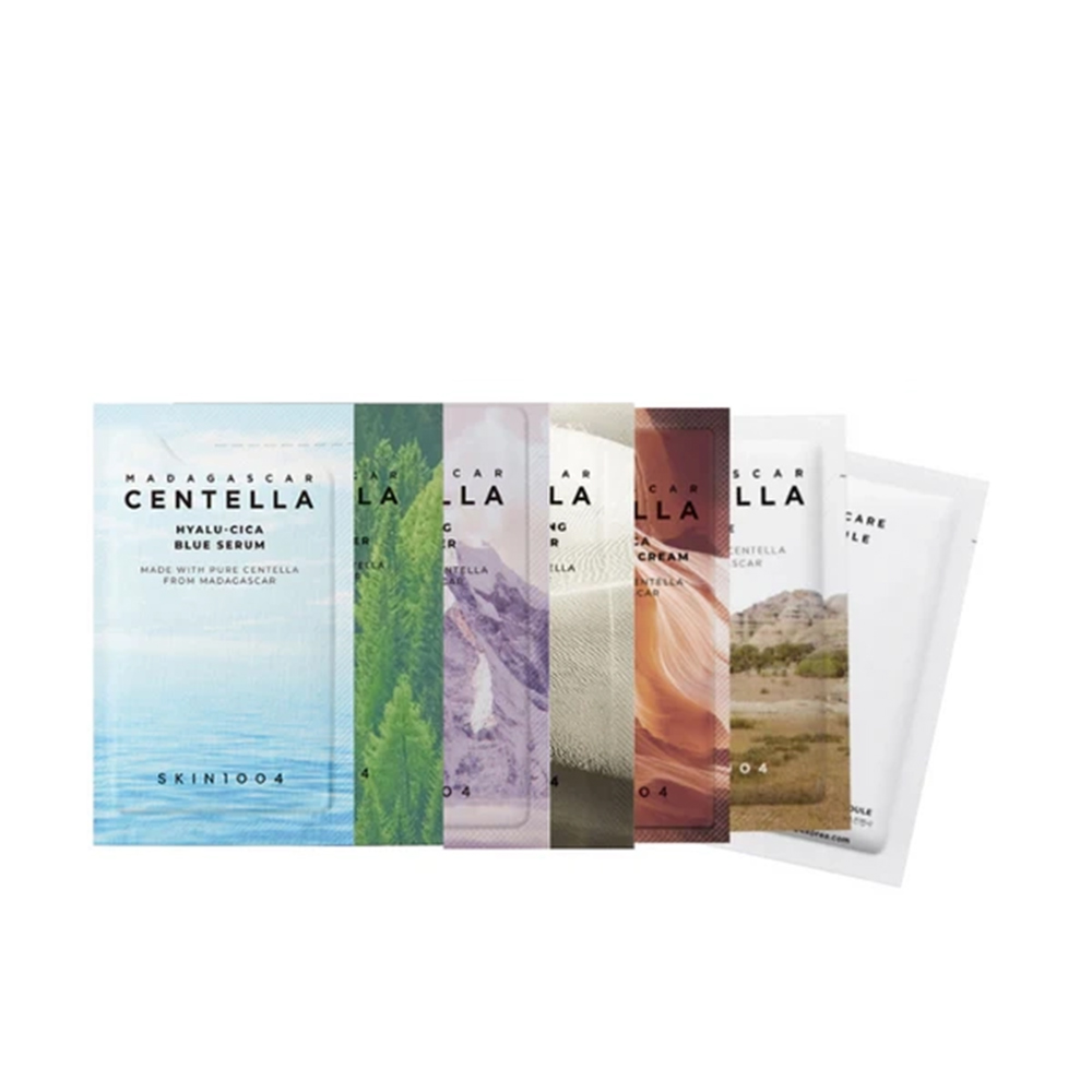 سمپل کاغذی محصولات اسکین 1004 SKIN1004 Madagascar Centella Sample — تصویر ۲