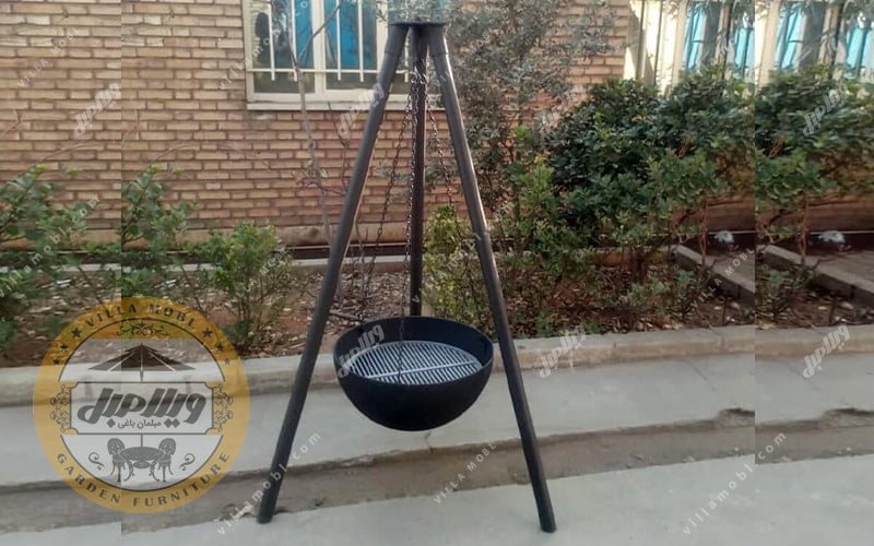 آتشدان هیزمی مدل آویز کد ۳۱۳ — تصویر ۲
