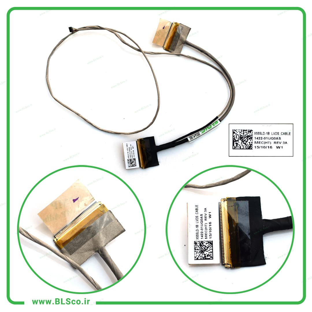 فلت لپ تاپ ایسوس Asus X555 40Pin — تصویر ۲